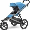 Thule Urban Glide 2 Single Jogging Stroller - Blue -Graco Store thule urban glide 2 single jogging stroller blue 30