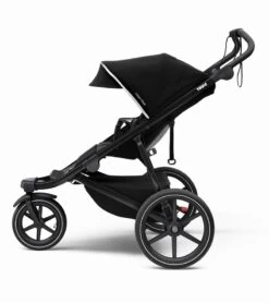 Thule Urban Glide 2 Single Jogging Stroller + Essentials Bundle - Black -Graco Store thule urban glide 2 single jogging stroller essentials bundle black 85