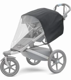 Thule Urban Glide 2 Single Jogging Stroller + Essentials Bundle - Black -Graco Store thule urban glide 2 single jogging stroller essentials bundle black 86