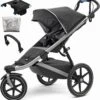Thule Urban Glide 2 Single Stroller + Accessory Set - Dark Shadow -Graco Store thule urban glide 2 single stroller accessory set dark shadow 203