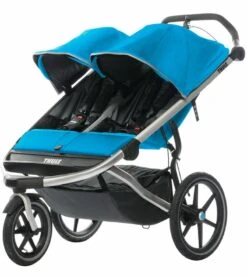 Thule Urban Glide Double Jogging Stroller - Thule Blue