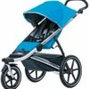 Thule Urban Glide Jogging Stroller - Blue -Graco Store thule urban glide jogging stroller blue 252