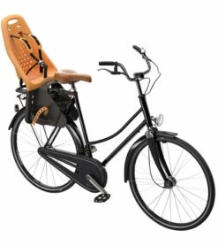 Thule Yepp Maxi EasyFit Rack Mounted Child Bike Seat - Orange -Graco Store thule yepp maxi easyfit rack mounted child bike seat orange 99
