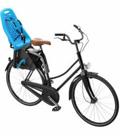 Thule Yepp Maxi Seat Post Mounted Child Bike Seat - Blue -Graco Store thule yepp maxi seat post mounted child bike seat blue 122