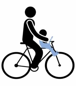 Thule Yepp Mini Front Mounted Child Bike Seat - Black -Graco Store thule yepp mini front mounted child bike seat black 128