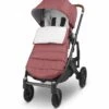 UPPAbaby CozyGanoosh Footmuff - Lucy (Rosewood Melange) -Graco Store uppababy cozyganoosh footmuff lucy rosewood melange 6