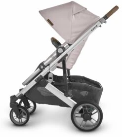 UPPAbaby Cruz V2 Stroller + Bassinet - Alice (Dusty Pink/Silver/Saddle Leather) -Graco Store uppababy cruz v2 stroller bassinet alice dusty pink silver saddle leather 22 1