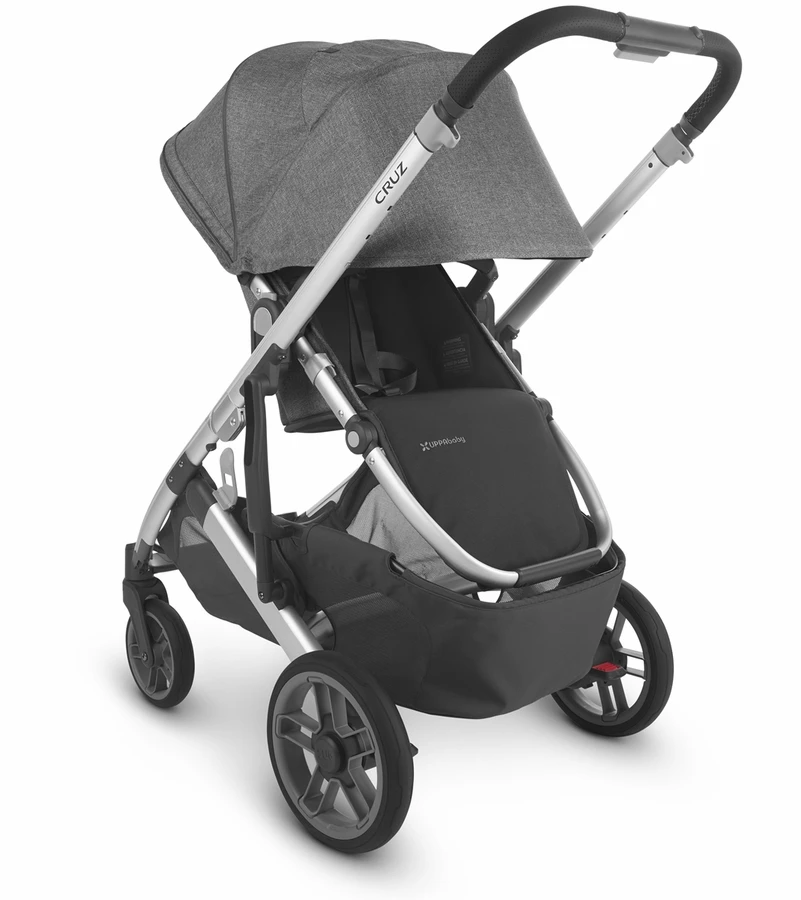 UPPAbaby Cruz V2 Stroller - Jordan (Charcoal Melange) 4 UPPAbaby Cruz V2 Stroller - Jordan (Charcoal Melange) - Image 2