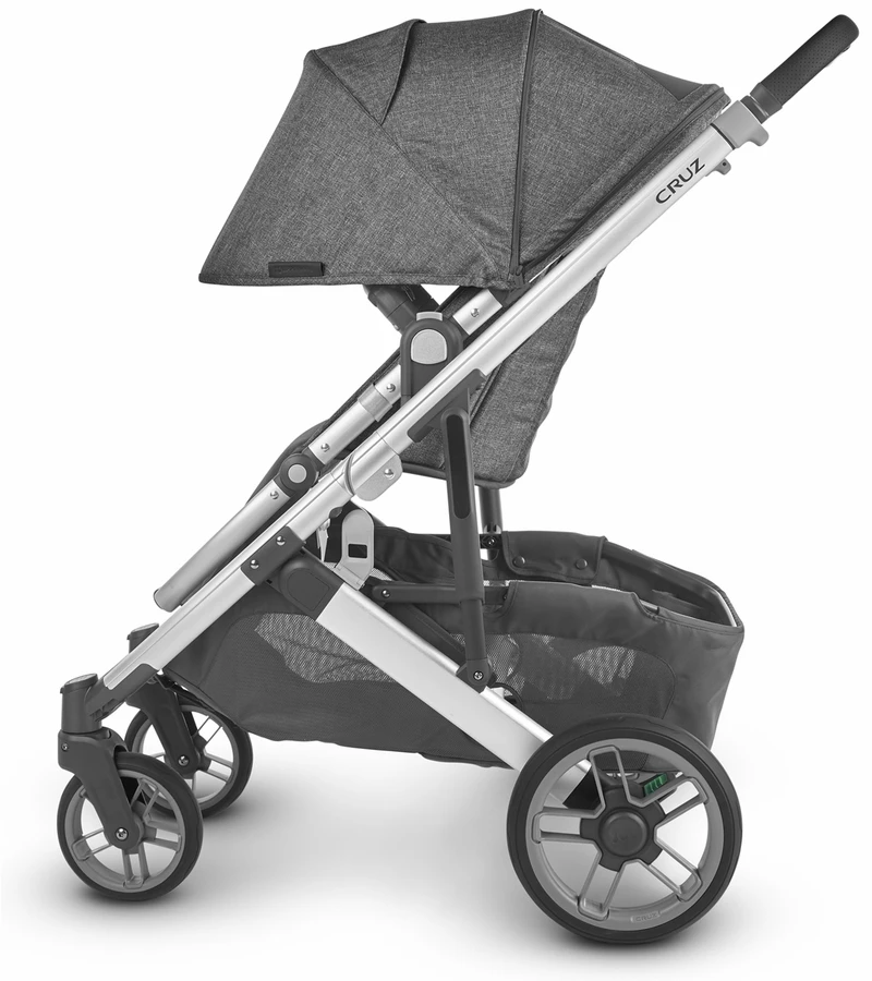 UPPAbaby Cruz V2 Stroller - Jordan (Charcoal Melange) 6 UPPAbaby Cruz V2 Stroller - Jordan (Charcoal Melange) - Image 4
