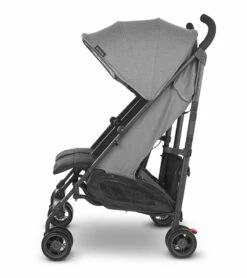 UPPAbaby G-LINK V2 Side By Side Double Stroller - Greyson (Charcoal Melange / Carbon) -Graco Store uppababy g link v2 side by side double stroller greyson charcoal melange carbon 55