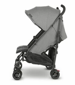 UPPAbaby G-LINK V2 Side By Side Double Stroller - Greyson (Charcoal Melange / Carbon) -Graco Store uppababy g link v2 side by side double stroller greyson charcoal melange carbon 56