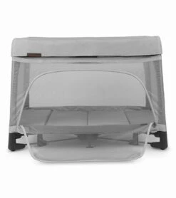 UPPAbaby REMI Playard + Changing Station Bundle - Stella (Grey Brushed Melange) -Graco Store uppababy remi playard changing station bundle jake charcoal 54