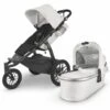 UPPAbaby Ridge Jogging Stroller + Bassinet Bundle - Bryce / Bryce -Graco Store uppababy ridge jogging stroller bassinet bundle bryce bryce 137