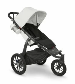 UPPAbaby Ridge Jogging Stroller - Bryce (White / Carbon) -Graco Store uppababy ridge jogging stroller mesa travel system bundle bryce bryce 134