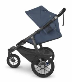 UPPAbaby Ridge Jogging Stroller - Reggie (Slate Blue / Carbon) -Graco Store uppababy ridge jogging stroller mesa travel system bundle reggie jake 44