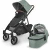 UPPAbaby VISTA V2 Single-to-Double Stroller - Gwen (Green Melange / Carbon / Saddle Leather) 1 UPPAbaby VISTA V2 Single-to-Double Stroller - Gwen (Green Melange / Carbon / Saddle Leather) -Graco Store uppababy vista v2 single to double stroller gwen green melange carbon saddle leather 67