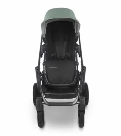 UPPAbaby VISTA V2 Single-to-Double Stroller - Gwen (Green Melange / Carbon / Saddle Leather) -Graco Store uppababy vista v2 single to double stroller gwen green melange carbon saddle leather 69