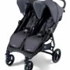 Valco Baby Slim Twin Double Stroller Sport Edition - Signature Grey