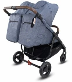 Valco Snap Duo Trend Side By Side Double Stroller - Denim -Graco Store valco snap duo trend side by side double stroller denim 29