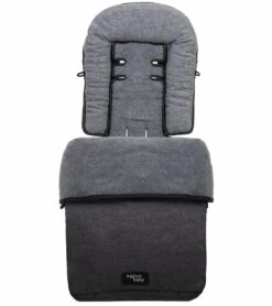 Valco Universal Snug Footmuff - Charcoal