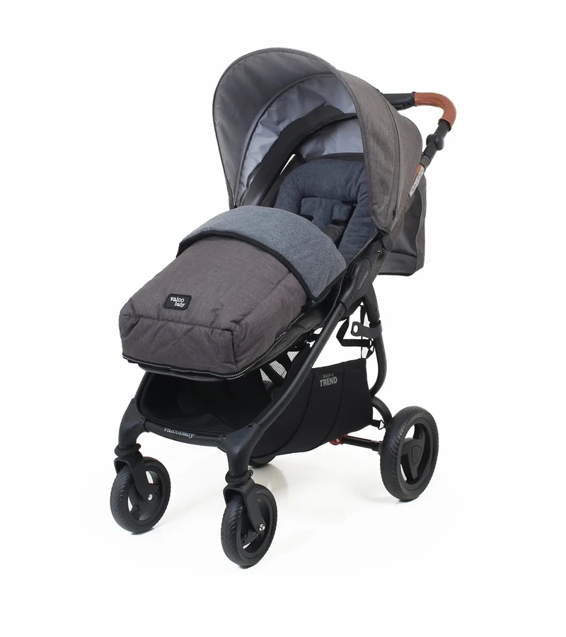 Valco Universal Snug Footmuff - Charcoal 4 Valco Universal Snug Footmuff - Charcoal - Image 2