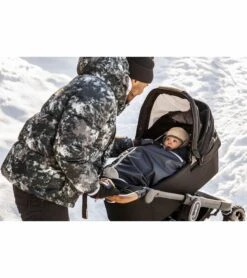 Voksi Active Footmuff - Iron Anthracite / Light Grey -Graco Store voksi active footmuff iron anthracite light grey 157