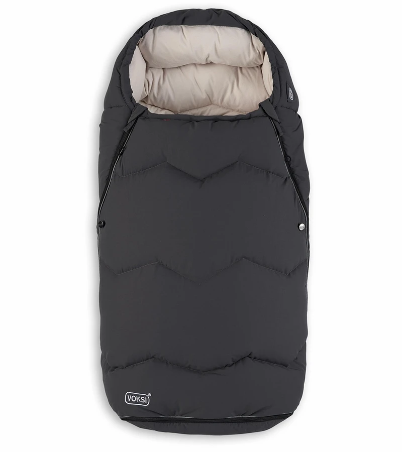 Voksi Urban Footmuff - Grey / Cream 3 Voksi Urban Footmuff - Grey / Cream