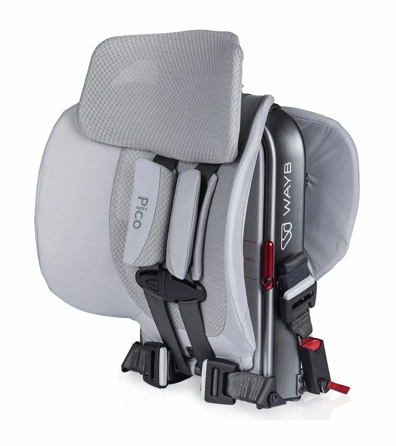 WAYB Pico Forward Facing Travel Car Seat + Travel Bag - Slate 6 WAYB Pico Forward Facing Travel Car Seat + Travel Bag - Slate - Image 4