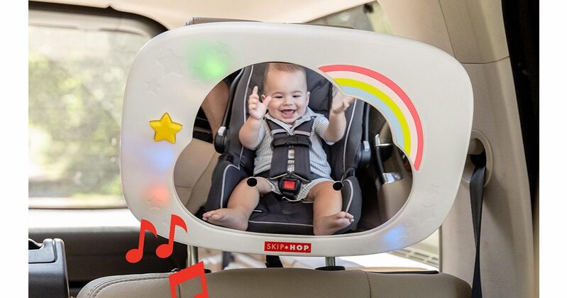 Graco Store -Graco Store skip hop silver lining cloud entertainment car mirror 145 e1751886504317
